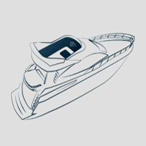 Komplet styre sæde cover Fairline Phantom 48